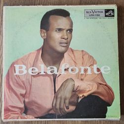 Vintage LP Vinyl Midcentury Record ALBUM Harry Belafonte