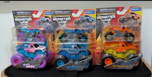 Monster jam trucks