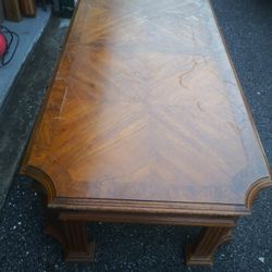 Mid-Century Large Sturdy COFFEE TABLE $58.  WESTSIDE