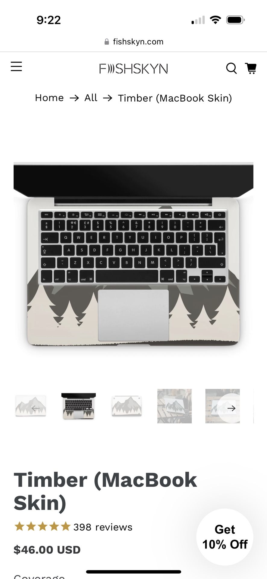 Fishskyn MacBook Pro 14” 2021 Skin