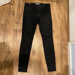 Pacsun Black Moto Jeans