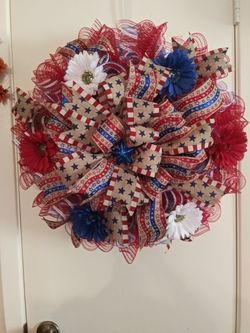 4th of July wreath