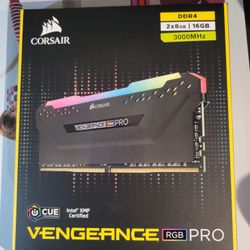 Corsair DDR 4 3000 2 X 8GB Sticks.