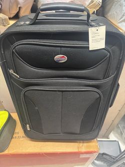 American Tourister Black Carry-On Luggage
