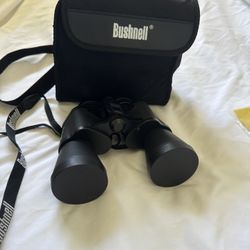 Bushnell Insta Focus 10x50 Porro Prism Binoculars Black w/ Case
