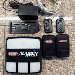 Genie Aladdin Connect Smart Garage Door Controller (Hub + 2 Sensors)