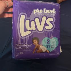 Luvs Size 2 Diapers 