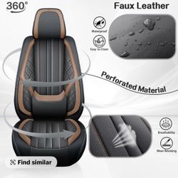 Car Seat Covers for Honda Accord CR-V Civic HR-V Passport, Breathable Anti-Slip, All-Season Comfort