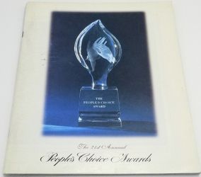 1995 The 21st Annual People's Choice Awards nomination guide/program