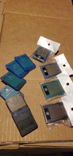Playstation 2 Memory Cards & Playstation 1 Memory Cards