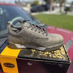 Toe Slip Resistant Athletic Work Shoe