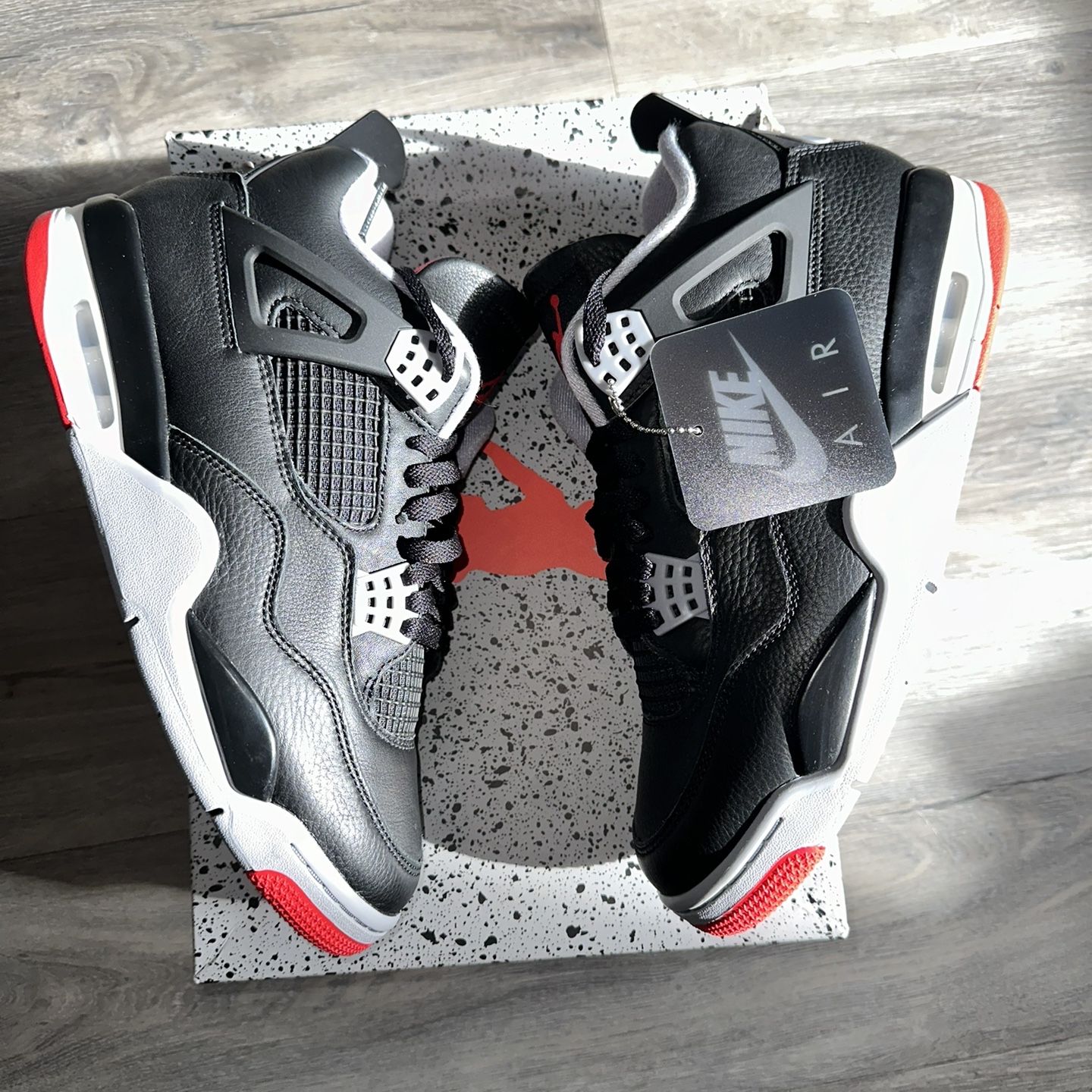 Air Jordan 4 Bred “reimagined” Size 10 Vnds