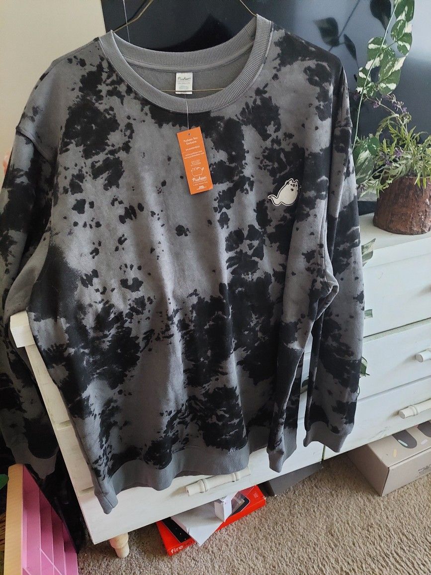 New Pusheen Halloween Ghost. Sweatshirt