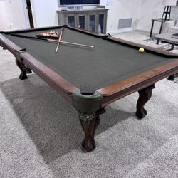 Pool Table 8ft- Olhausen- New Felt Color Of Choice- Free Delivery 