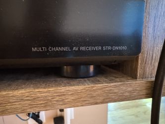 Surround Sound, Sony Amp And Boston 5 Speakers And Sub