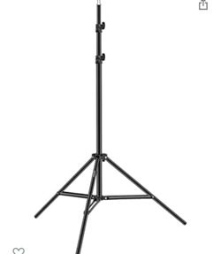 Neewer Photography Light Stand, 3-6.6ft/92-200cm Adjustable Sturdy Tripod Stand for Reflectors, Softboxes, Lights, Umbrellas, Load Capacity: 17.6lb/8k
