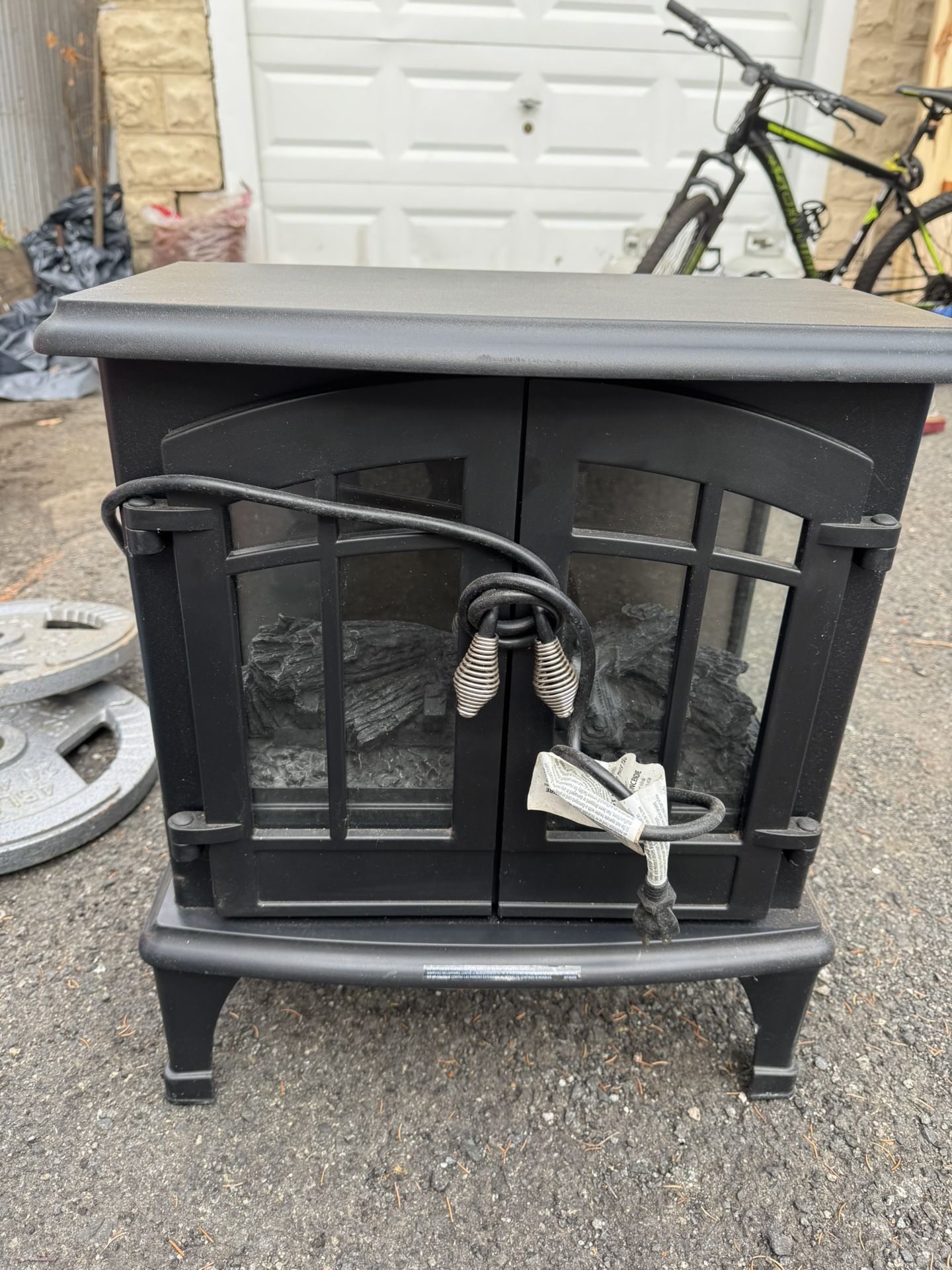 Faux Fireplace Heater 