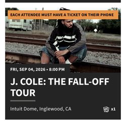 J Cole The Fall Off Tour LA Night 3