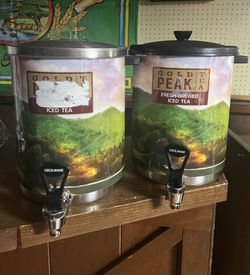 Two 3 Gallon Iced Tea Brewers