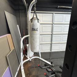 Everlast Heavy Bag And Stand