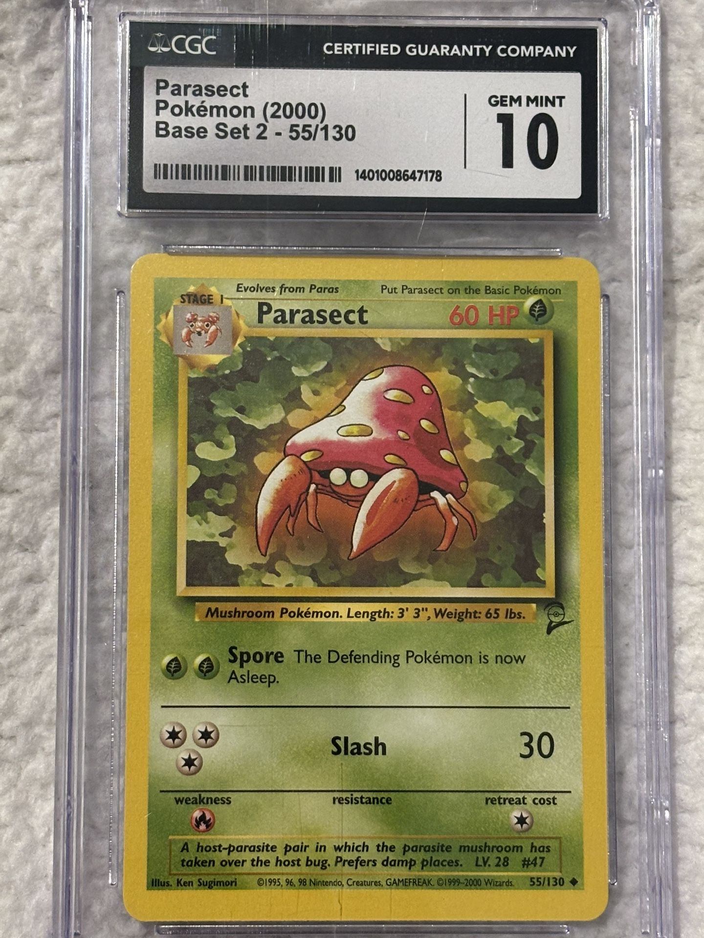 Pokémon Card Parasect