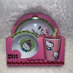 Hello Kitty Kids Plate Set