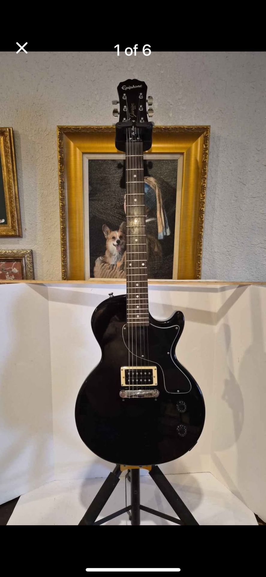 Epiphone Les Paul Junior Ebony 