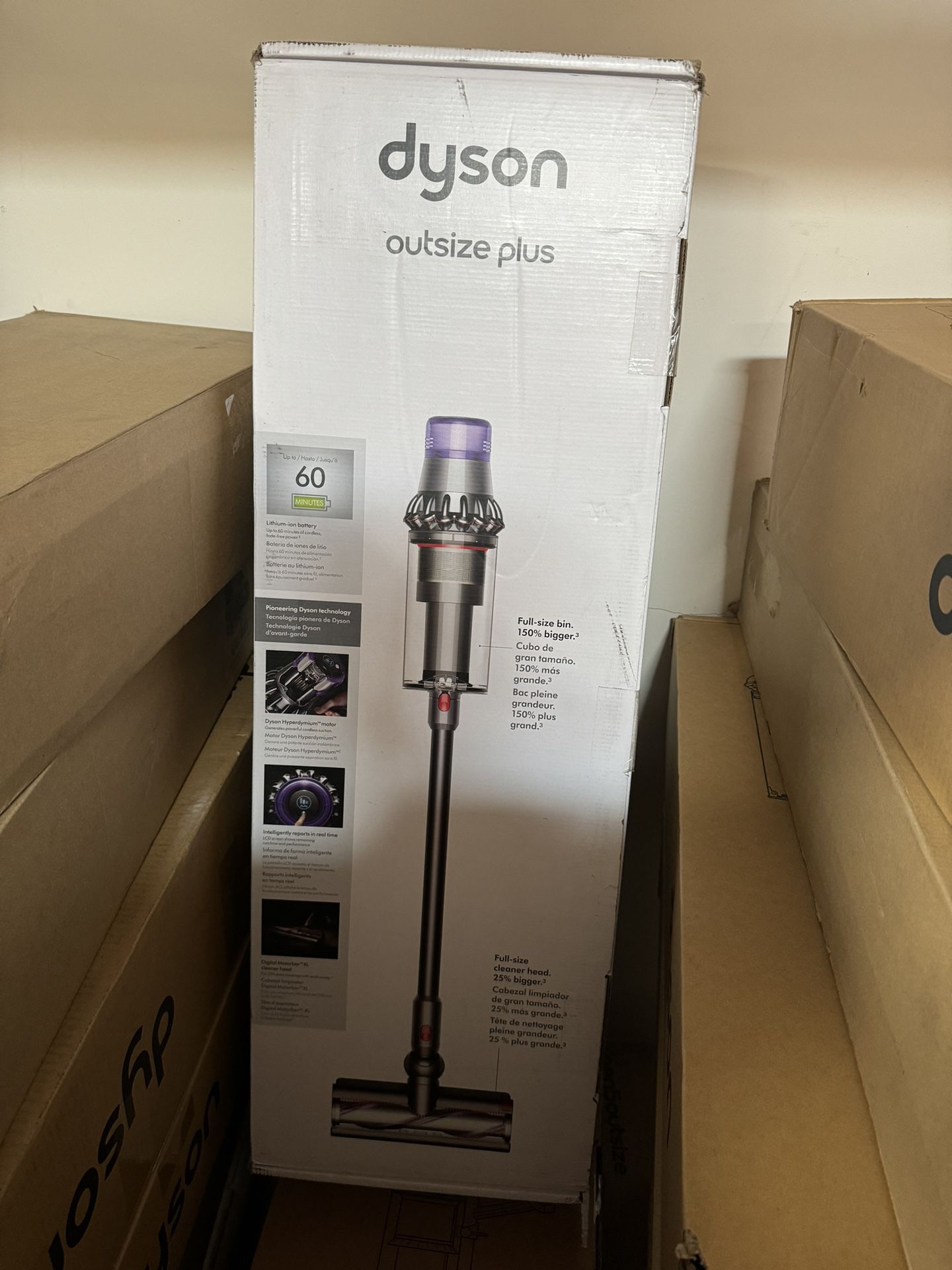 Brand New Dyson Outsize Plus vacuum