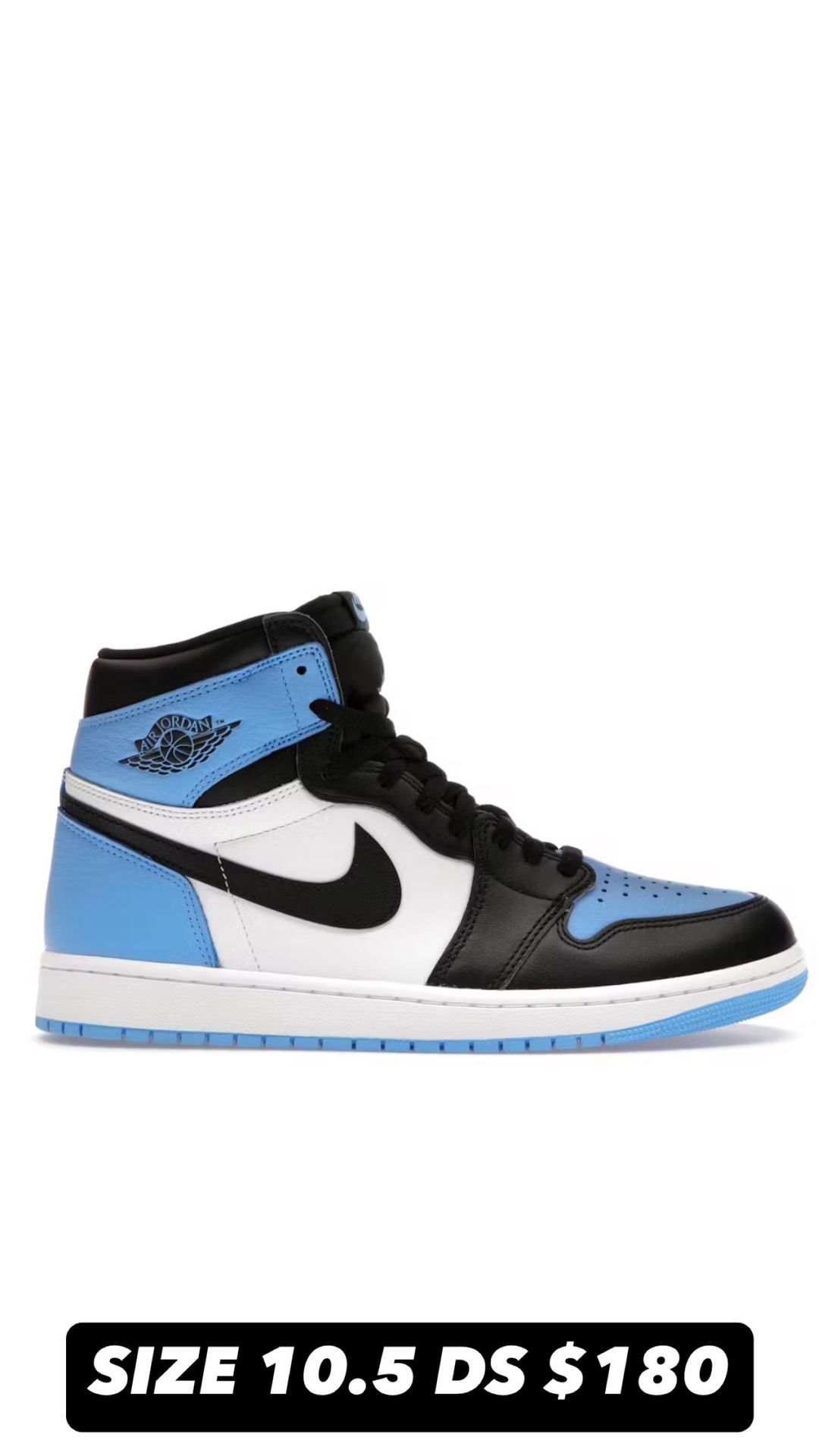 JORDAN 1 ‘UNC TOE’