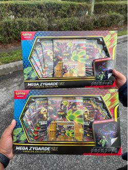 Pokémon Mega Zygarde EX & Chaos Rising booster bundles