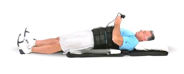 Saunders Lumbar Traction Device