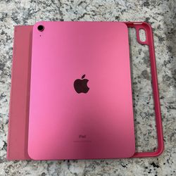 Apple - 10.9-Inch iPad - (10th Generation) with Wi-Fi - 64GB - Pink,  charger is included