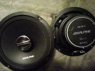 Alpine 2way 6.5" speakers