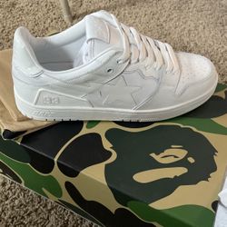 SK8 Triple White Bapesta