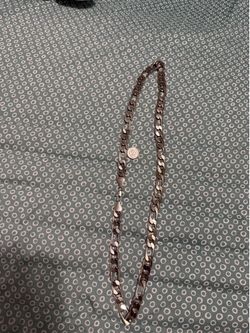 Silver necklace