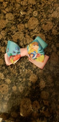 Alice and wonderland hair bow