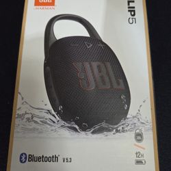 New In Box JBL CLIP 5 Bluetooth Speaker