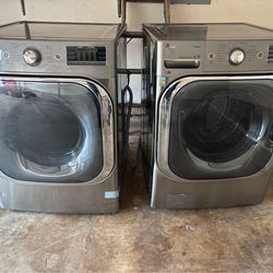 Washer and dryer