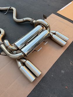 BMW E92 M3 Top Speed Stainless Steel Axleback Exhaust Muffler 🏎️
