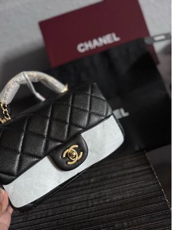 Luxury designer crossbody black bag