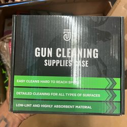 Gun Cleaning Supplies Case