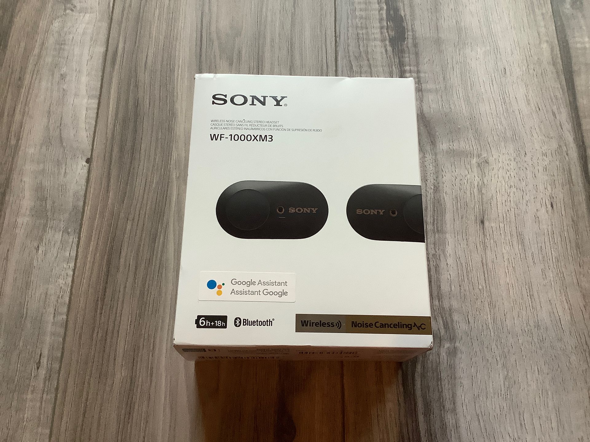 Sony WF-1000XM3 Bluetooth true Noise Cancelling EarBuds - NEW!