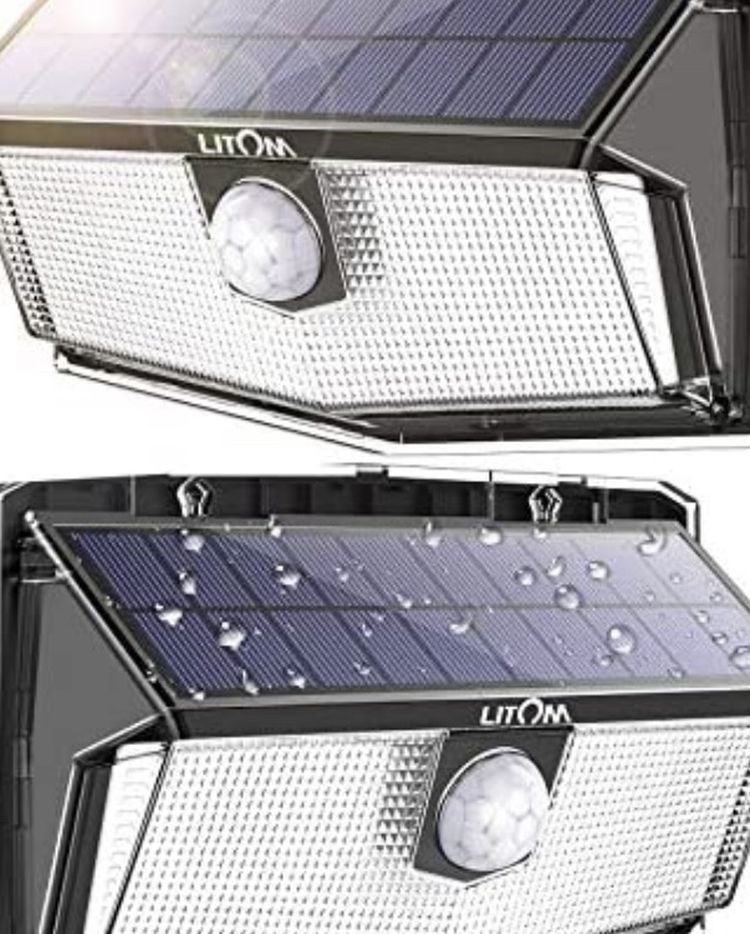 LED Solar Motion Sensor Lights Outdoor