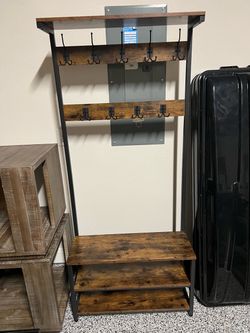 Hall Tree for coats and shoes