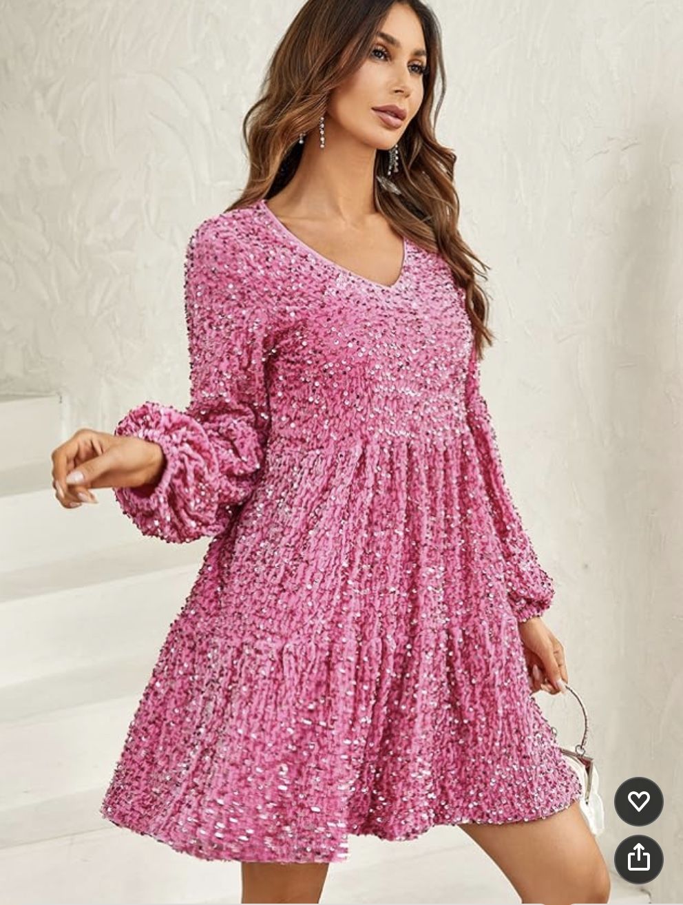 Sequin Dress, JENIFISO, Size XS, good for size S also