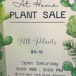 Grandma's Plant Sale SATURDAY 9/16