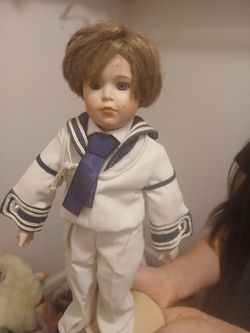 Sailor boy doll