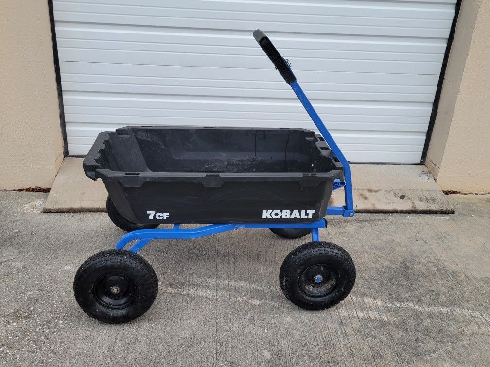 Kobalt Poly Garden Cart 7 CU. FT.