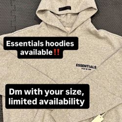 Dark oatmeal essentials Hoodie