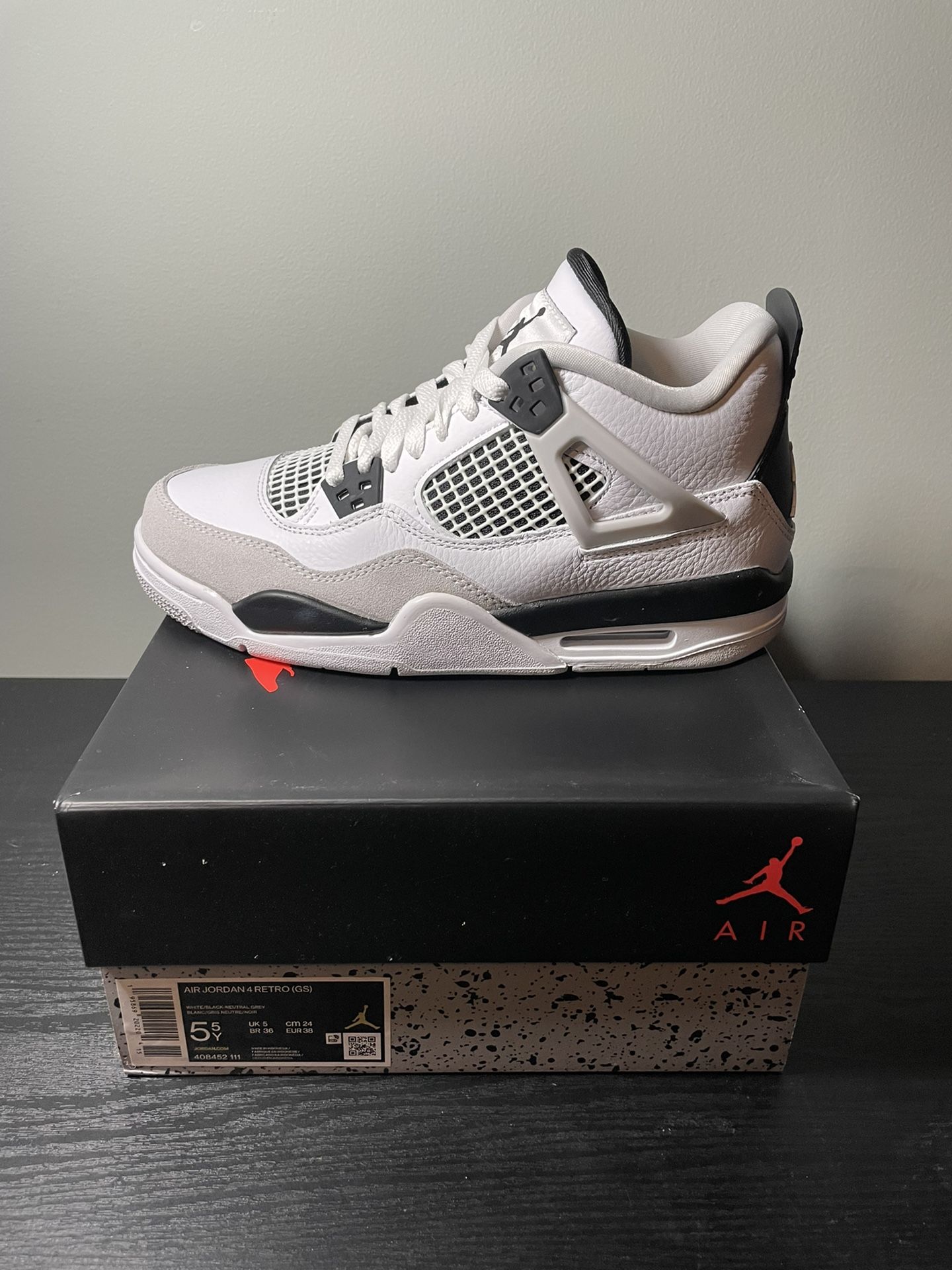 Jordan Military Black Size